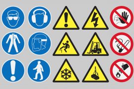 Segnaletica di sicurezza sul posto di lavoro